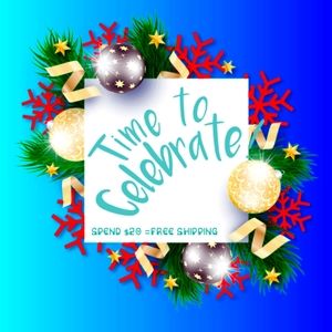 Celebrate Shipping Sale